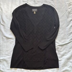 AYR Black V-Neck Sweater
